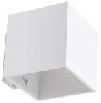 Valgusti seinale Sollux Quad SL.0059 White, GU10, 1 x 40 W, valge v.