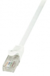 Juhe Logilink CAT 6 U/UTP RJ-45 8P8C, RJ-45 8P8C, 2 m, valge v.