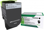 Toonerikassett Lexmark 71B20K0, must v.