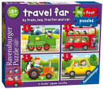 Pusle 4in1 Ravensburger Travel Far, 72 tk
