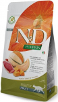 Kuiv kassitoit Farmina N&D Pumpkin Duck & Melon, pardiliha, 1.5 kg