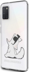 Telefoni &uuml;mbris Karl Lagerfeld Choupette Fun Galaxy A31, Samsung Galaxy A31, l&auml;bipaistev