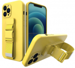 Telefoni &uuml;mbris Hurtel Rope Case, Apple iPhone 13 Pro, kollane v.