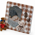 Fotoraam KPH Baby & Toys 1443, 10 cm x 15 cm, pruun