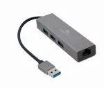 Jagaja Gembird A-AMU3-LAN-01 USB 3.0, USB 3.0, 0.18 m, hall v.