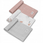 M&auml;hkimistekk Lionelo Swaddle Rainbow, 70 cm x 70 cm