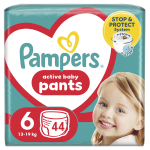 P&uuml;ksm&auml;hkmed Pampers Pants, 6 suurus, 13 - 19 kg, 44 tk