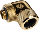 &Uuml;leminek BitsPower True Brass Advanced Rotary G1/4" 90-Degree Multi-Link Adapter For OD 16MM, kuldne v.