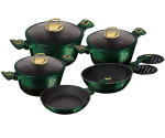 Poti ja panni komplekt, koos tarvikutega Berlinger Haus Emerald BH-6065