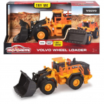 M&auml;ngutraktor Majorette Volvo Wheel Loader 213723001, 1:43, must v./oranž v.