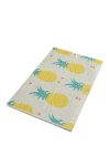 Vannitoa p&otilde;randamatt Foutastic Ananas 359CHL1237, valge/kollane, 40 cm x 60 cm