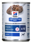M&auml;rg koeratoit Hill's Prescription Diet Sensitivities Z/D, 0.37 kg