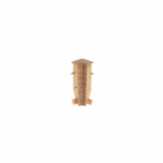 P&otilde;randaliistu sisenurk Cezar MasterLine W-PS-ZLPML60-M436, 1.6 cm x 6 cm x 1.5 cm, tumepruun, 2 tk