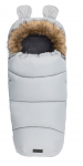 Talvine magamiskott beebile Momi Footmuff Footmuff, hall, 95 cm x 45 cm