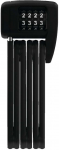 Lukk Abus Bordo Combo Lite Mini 6055C/60 SH, must v., 600 mm