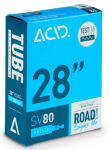 Jalgrattarehvi sisekumm ACID Road Super Lite TUBE211, kumm, must, 28"