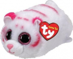 Pehme m&auml;nguasi TY Teeny Tabor Tiger, valge v./roosa v., 10 cm