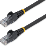 V&otilde;rgukaabel StarTech CAT6 LSZH N6LPATCH5MBK RJ-45, RJ-45, 5 m, must v.