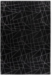 Vaip Me Gusta Bijou 125, h&otilde;be/must, 150 cm x 80 cm