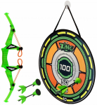 Vibu koos sihtm&auml;rgiga ZING Air Storm Bullz Eye, AS200 Must v./Roheline v.