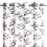 Pimendav kardin Restilo Serenity, valge/oranž/heleroosa, 140 cm x 250 cm