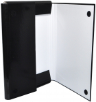 Kleebistega kaust Office Products 11KF21187405, A4 Must