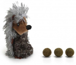 M&auml;nguasi kassirohuga kassidele Beeztees Hedgehog 440564, mitmev&auml;rviline, 11.5 cm