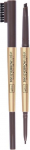 Kulmupliiats Wibo Eyebrow Stylist 3in1, tumepruun v. 2 dark brown