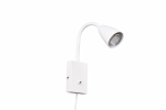 Valgusti seinale Trio Wanda, 1 x 10 W, valge v.