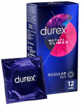 Kondoomid Durex Mutual Climax, 56 mm, 12 tk