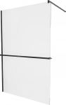 Du&scaron;isein Mexen Kioto+ Walk-In, 70 cm x 200 cm, must