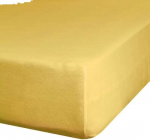 Voodilina Design 91 Jersey D91, sinep v., 120 x 200 cm, kummiga