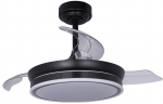 Laeventilaator koos lambiga CristalRecord Moss Mini CCT, 46 W, 1 tk