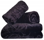 Diivani- ja tugitooli katete komplekt KTF-06, must v., 160 cm x 210 cm