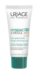 Vedel jumestuskreem Uriage Hys&eacute;ac 3-Regul, SPF 30, pruunikas, 40 ml