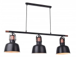 Valgusti rippuv AZzardo Darling AZ2144, E27, 3 x 40 W, must v.