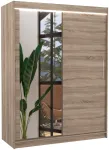 Riidekapp ADRK Bianco LED, tr&uuml;hvel v., 58 cm x 150 cm x 200 cm, peegliga