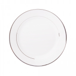 Taldrik magustoidu Ambition Aura Silver, &Oslash; 16.5 cm, valge v./h&otilde;be v.