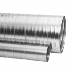 &Otilde;hukanal Lindab SR, alumiinium, 3 m x 125 mm
