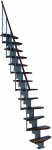 Trepp Minka Quatro, 65 cm x 298 cm