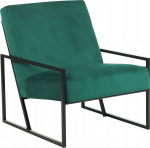 Tugitool Beliani Delary, roheline v., 83 cm x 69 cm x 83 cm