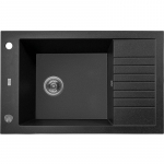 K&ouml;&ouml;givalamu Laveo Pionier SBR_713T, Black, graniit, 78 cm x 50 cm x 19 cm, must v.