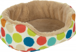 N&auml;riliste voodi Flamingo Fizi Oval, 25 cm x 17 cm x 7 cm, mitmev&auml;rviline