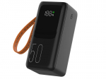 Akupank Tracer Vouge-5, 50000 mAh, 22.5 W, must v.