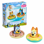 Vannitoa m&auml;nguasjade komplekt, koer Tomy Toomies Bluey E73705/4, mitmev&auml;rviline, 2 tk