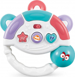 Hariv m&auml;ng Baby Tambourine, sinine v./valge v./roosa v.