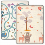 M&auml;ngumatt Milly Mally Kinder Animals, 178 cm x 120 cm, mitmev&auml;rviline