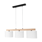 Valgusti rippuv Spot-Light Lora, E27, 3 x 40 W, pruun v./must v.