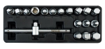 Padrunv&otilde;tmete komplekt Yato YT0599, 7 - 17 mm, 3/8"