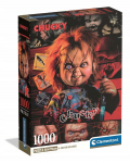 Pusle Clementoni Horror Chucky 37099, 70 cm x 50 cm, 1000 tk, mitmev&auml;rviline
